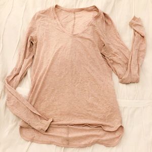 Lululemon blush top